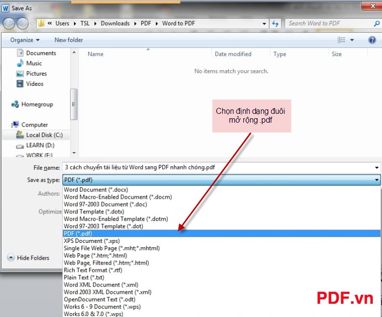 3 Cách Chuyển Word Sang Pdf Nhanh Chóng - Pdf.Vn
