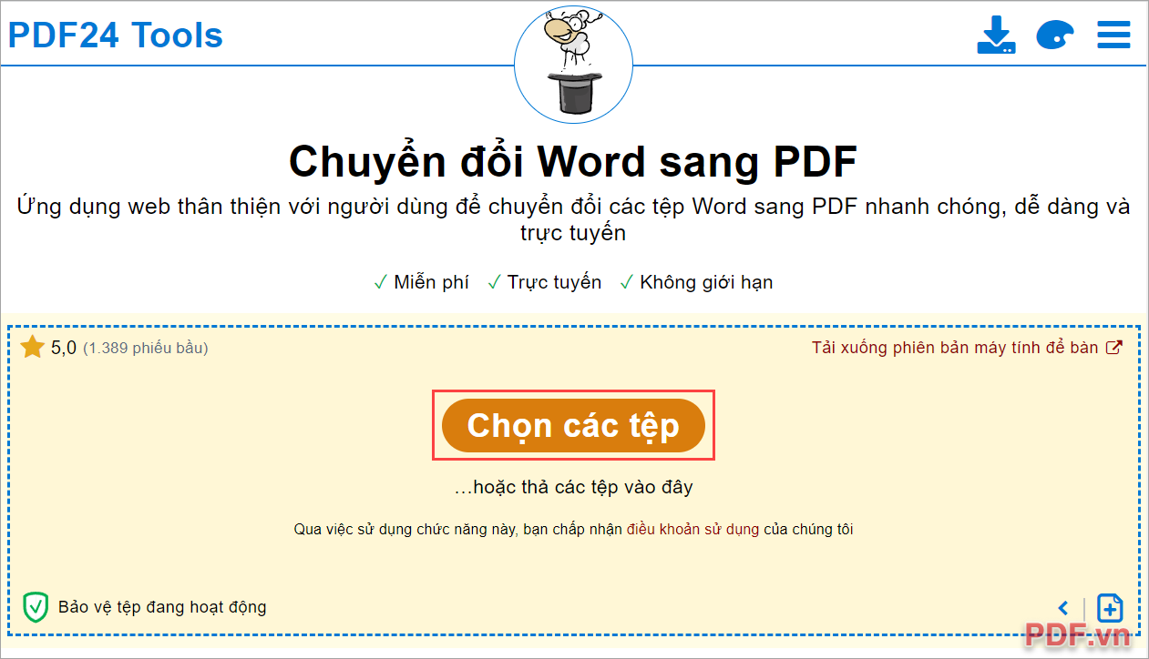 Cách xuất file PDF từ file Word Online đơn giản