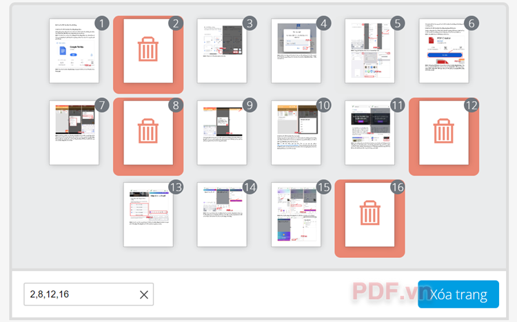 Cách xóa trang trắng trong PDF nhanh và đơn giản