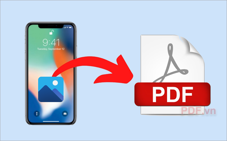 Cách chuyển ảnh thành file PDF bằng điện thoại