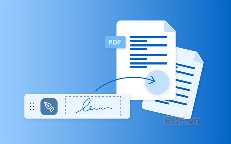 Cách tạo chữ ký điện tử trên PDF