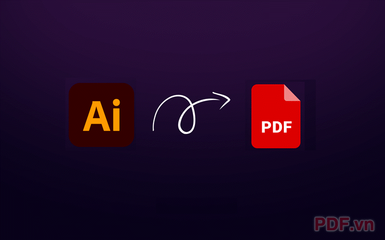 Cách xuất file PDF trong AI (Adobe Illustrator)