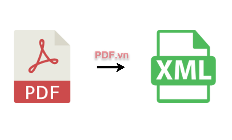 Cách chuyển file PDF sang XML