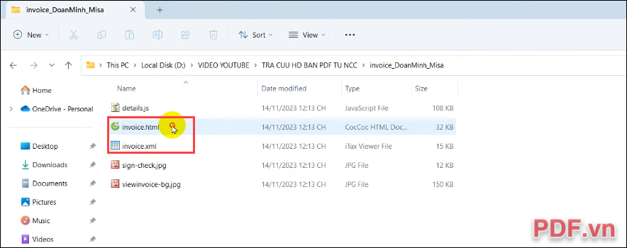 Tải thành công, file sẽ có định dạng nén