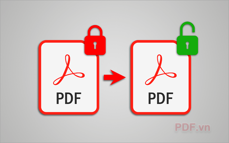 Cách gỡ bỏ mật khẩu file PDF không biết mật khẩu