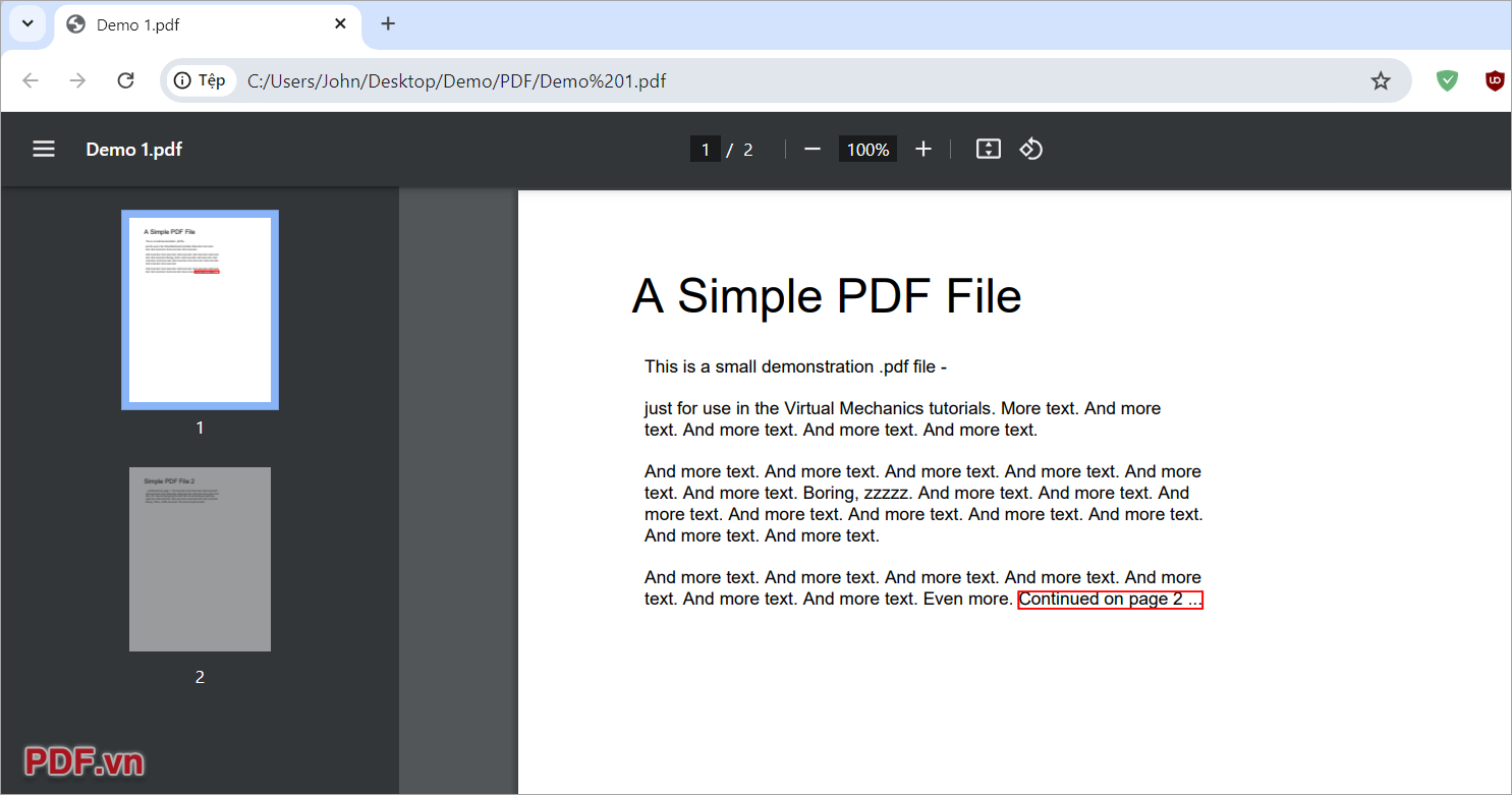 Dễ dàng chỉnh file PDF bị ngược trên máy tính bằng trình duyệt sẵn có