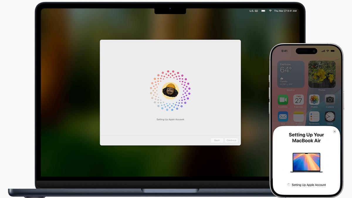 Đồng bộ hóa quy trình làm việc không gián đoạn trên MacBook Apple