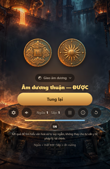 Gieo âm dương